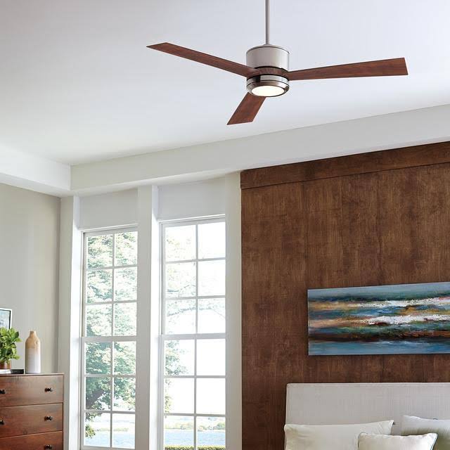 Brushed Steel Ceiling Fan E155202