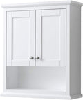 Wall-Mounted Bathroom Storage Cabinet in White R995