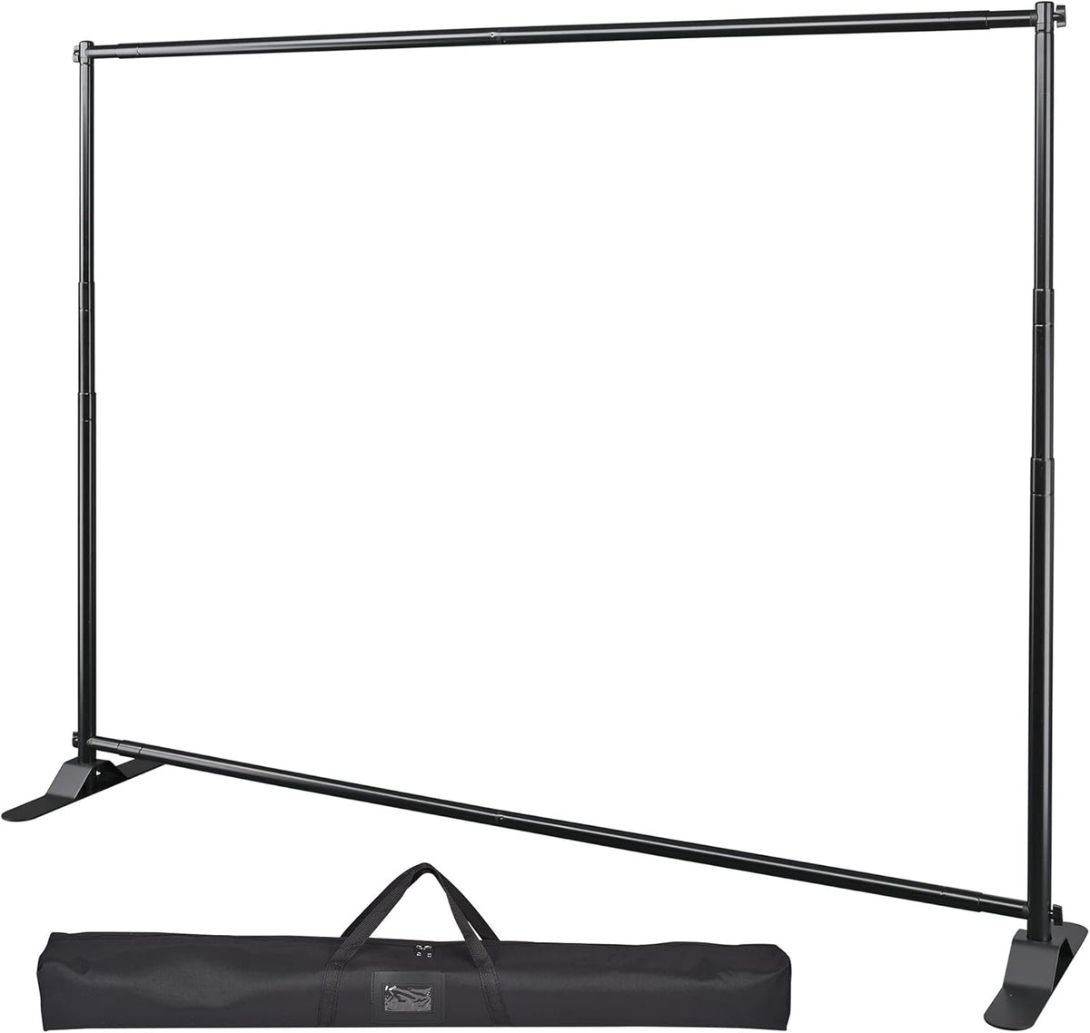 8x10 Ft Heavy Duty Telescopic Banner Stand with Carry Bag Z352339