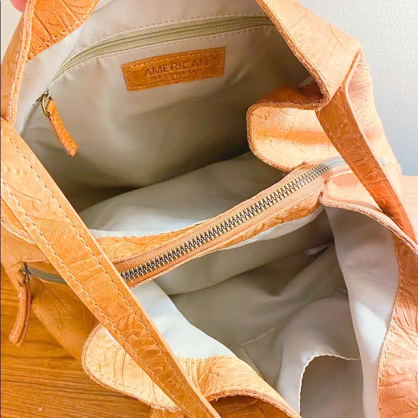 Leather Shopper U7892