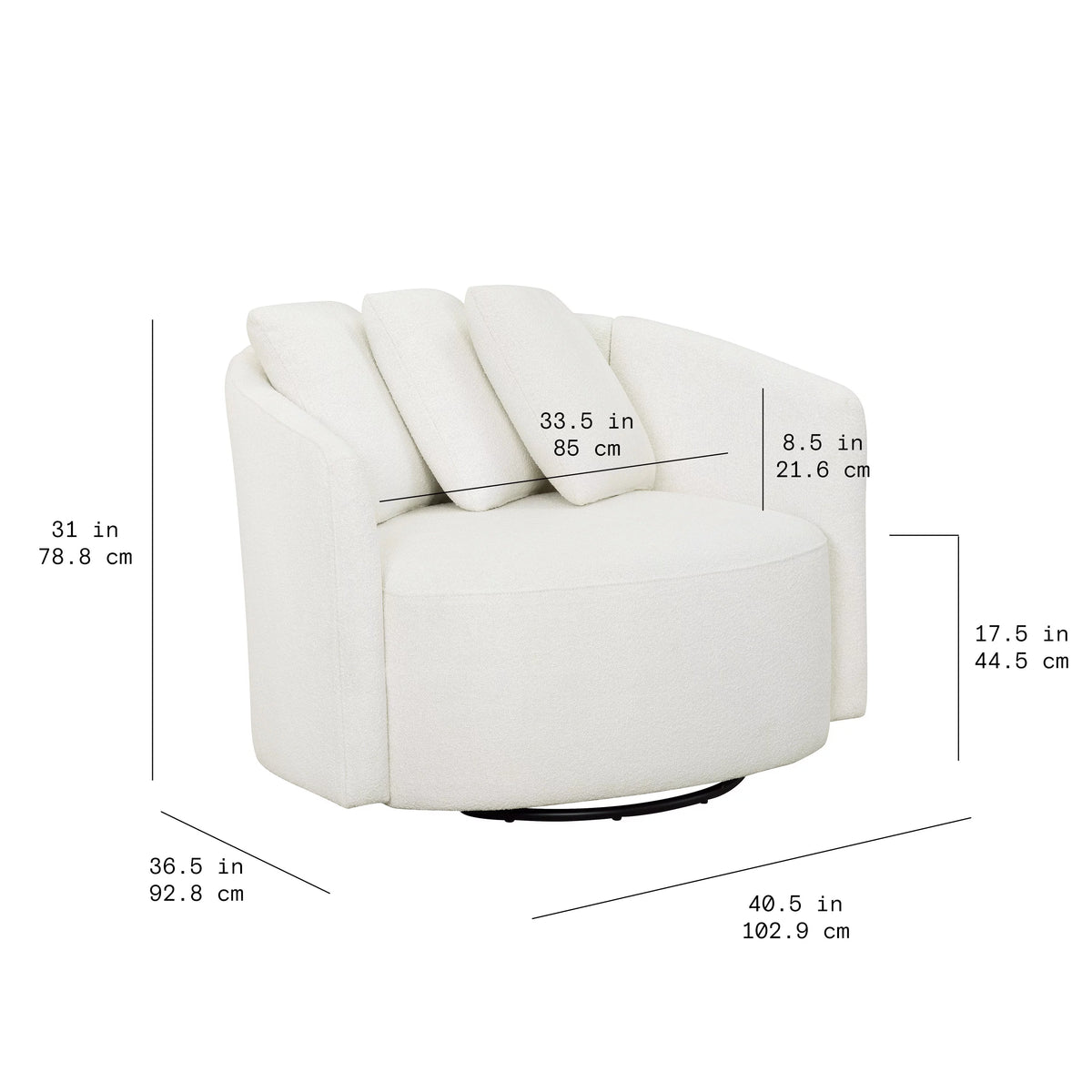 Charcoal Chair Z1411