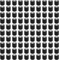 100 Rolls 2 inch Black Self Adhesive Cohesive Bandage Wrap G2199