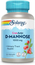 D-Mannose 1000mg Cranberry Supplement with Vitamin C, 120 VegCaps Y33786