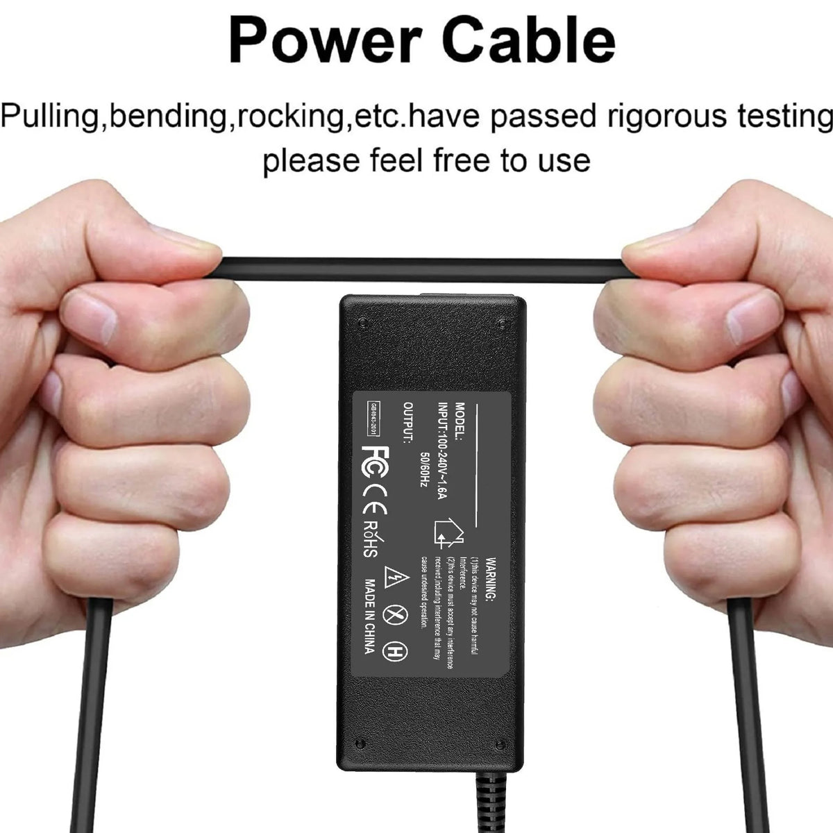 AC Adapter Charger Replacement Power Supply Cord F88652
