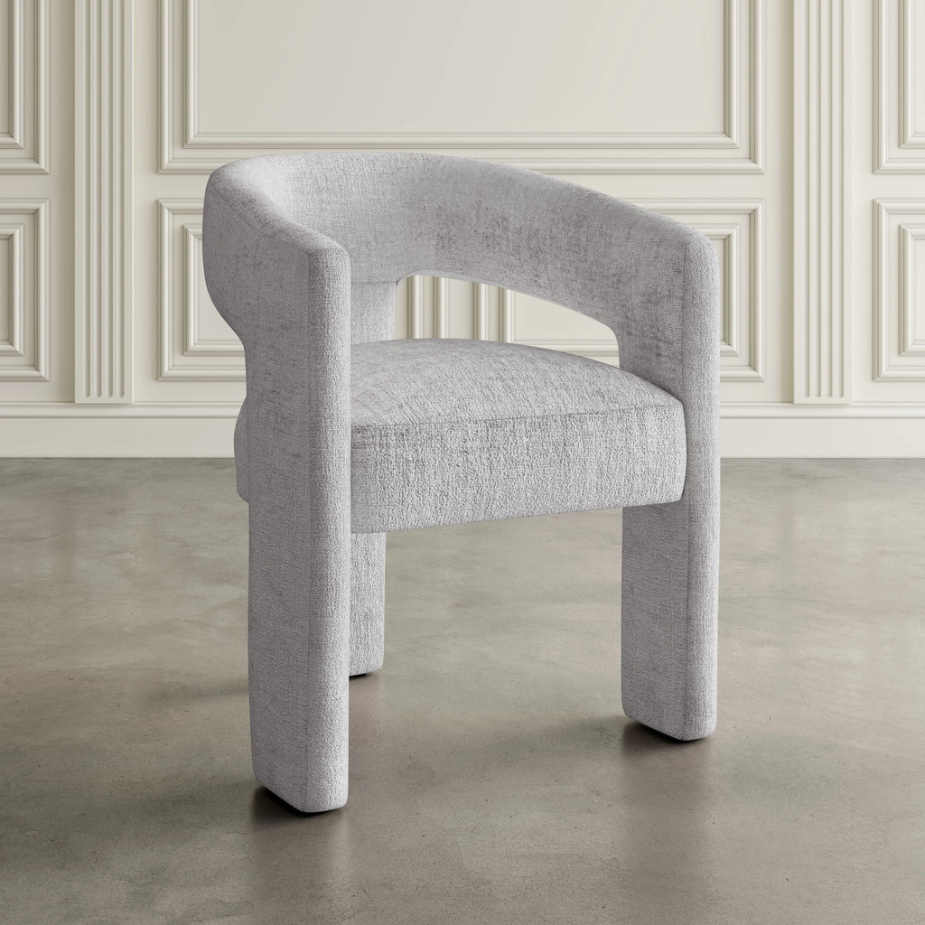 Jacquard Fabric Upholstered Armchair C1116