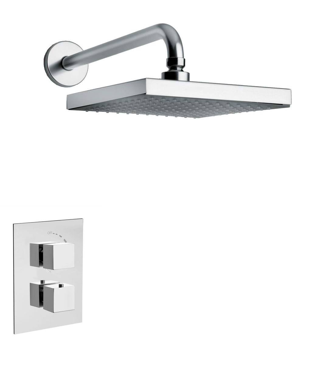 Chrome Thermostatic Shower Set P39997