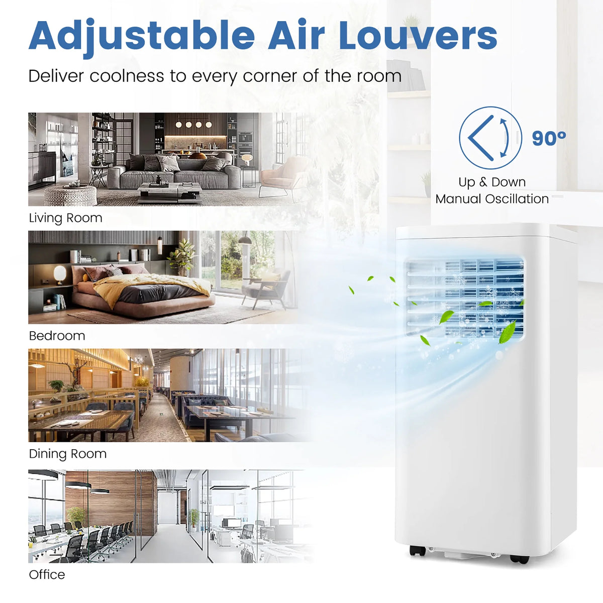5000 BTU Portable Air Conditioner 3-in-1 S8851