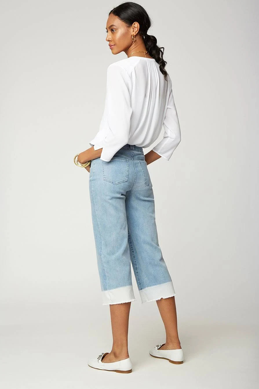 Wide Leg Capri Jean G82553