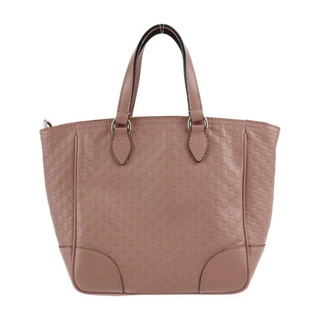 Pre-Owned Leather Pink Handbag B812
