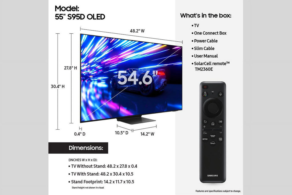 55” OLED Smart TV C374