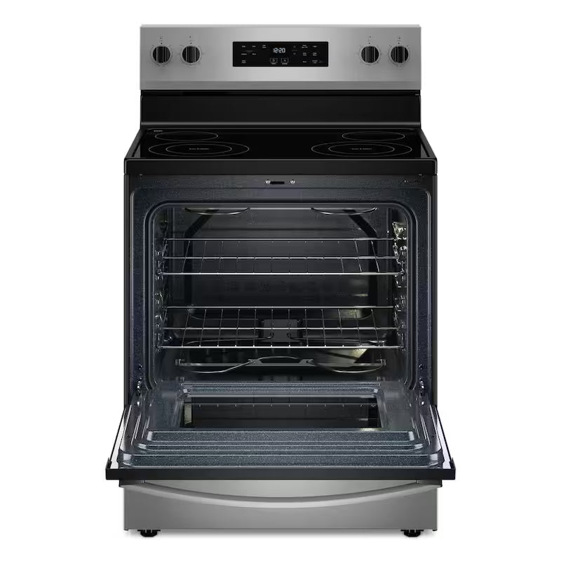 4 Element Freestanding Electric Range in Stainless Steel K438