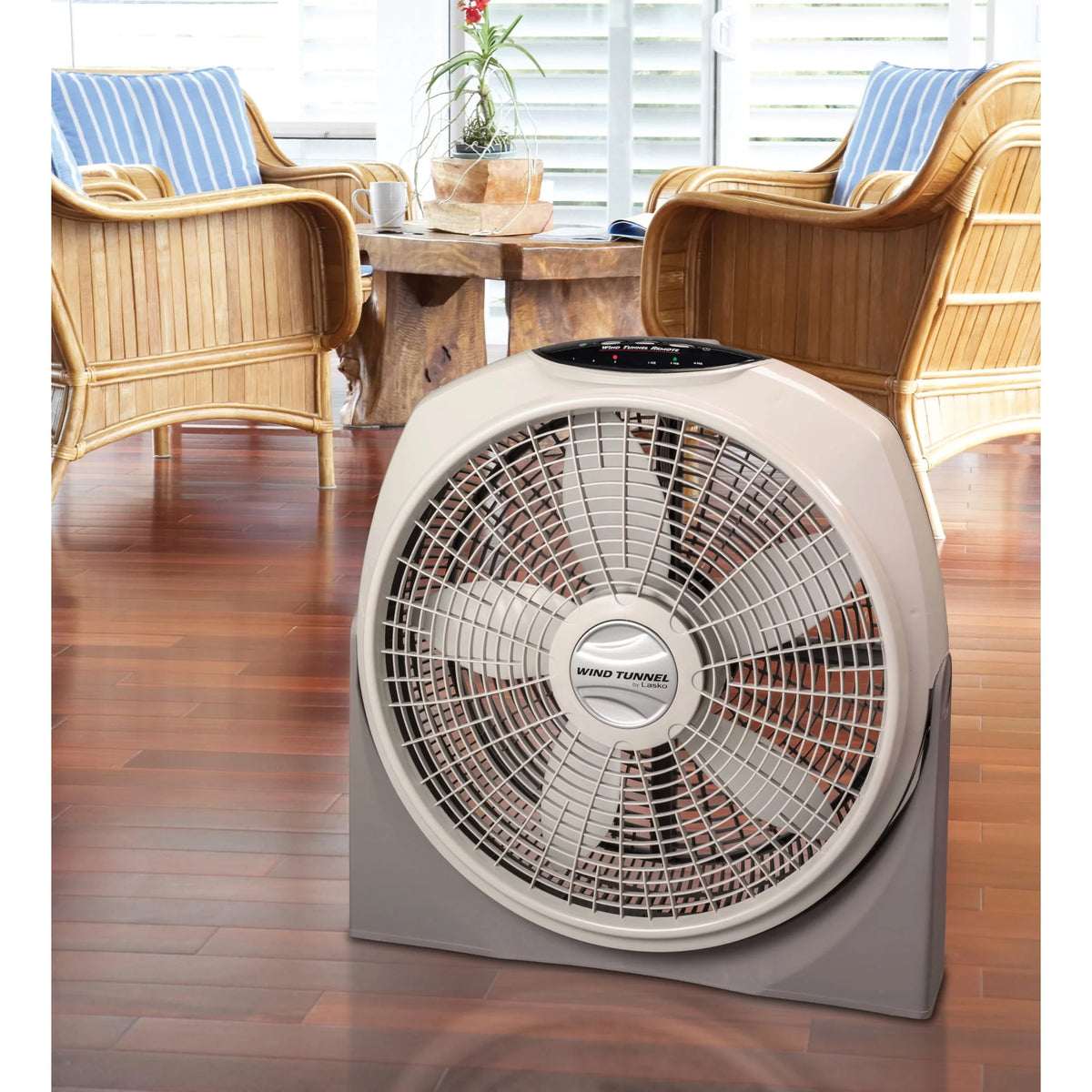 3-Speed Floor Fan with Remote Control F40080