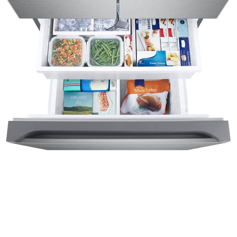 33 in. W 25 cu. ft. French Door Smart Refrigerator Stainless Steel E3159