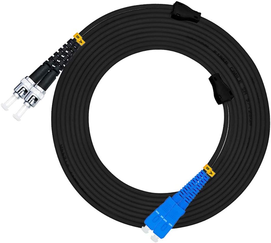 LC to LC Outdoor Armored Duplex 9/125 SM Fiber Optic Cable 300M X535