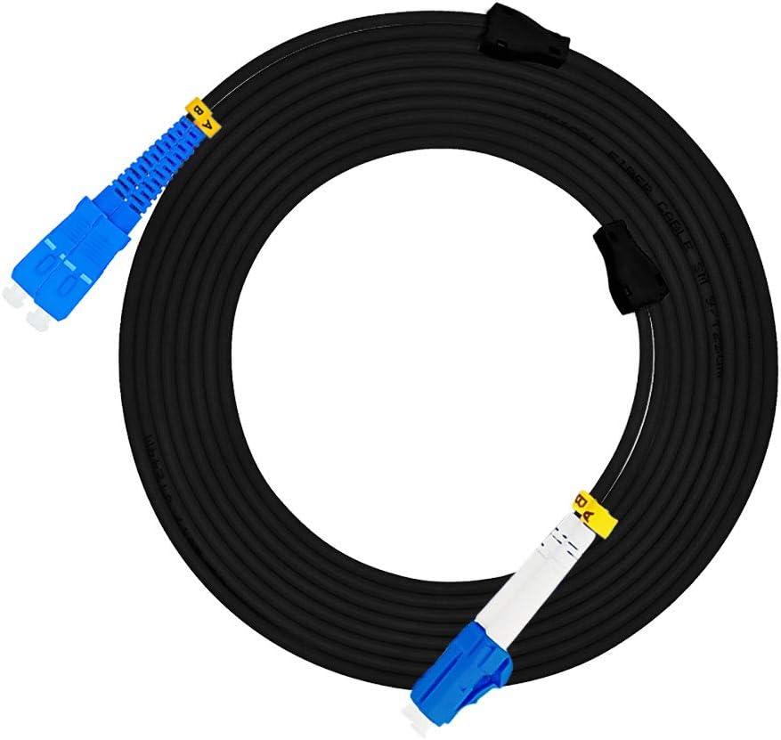 LC to LC Outdoor Armored Duplex 9/125 SM Fiber Optic Cable 300M X535