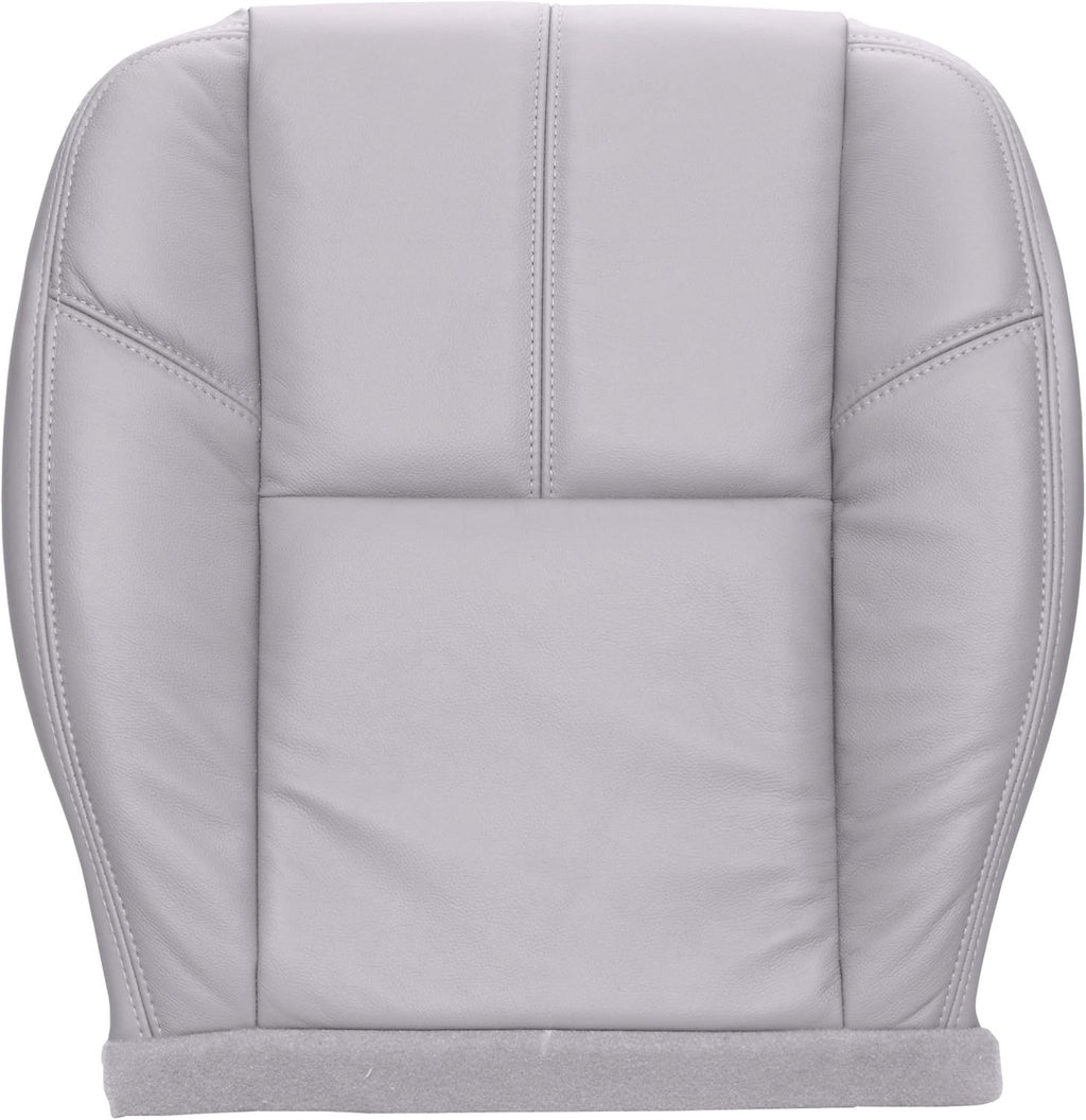 Driver Side Bottom Replacement Seat Cover Light Cashmere Leather S623