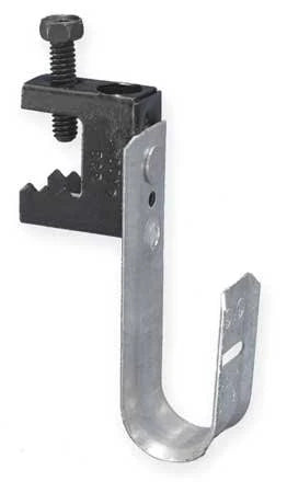J-Hook with Beam Clamp Steel Pack of 40 G53602