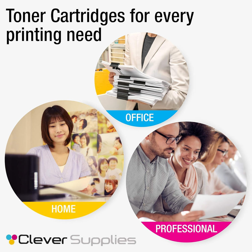 Cyan Magenta Yellow Toner Cartridge 3 Color Set F254070