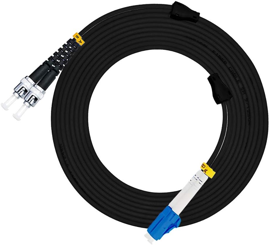 LC to LC Outdoor Armored Duplex 9/125 SM Fiber Optic Cable 300M X535