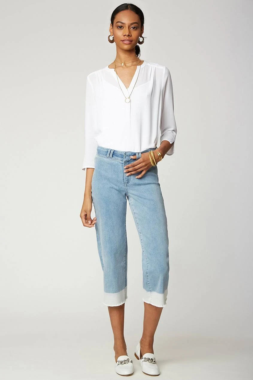 Wide Leg Capri Jean G82553