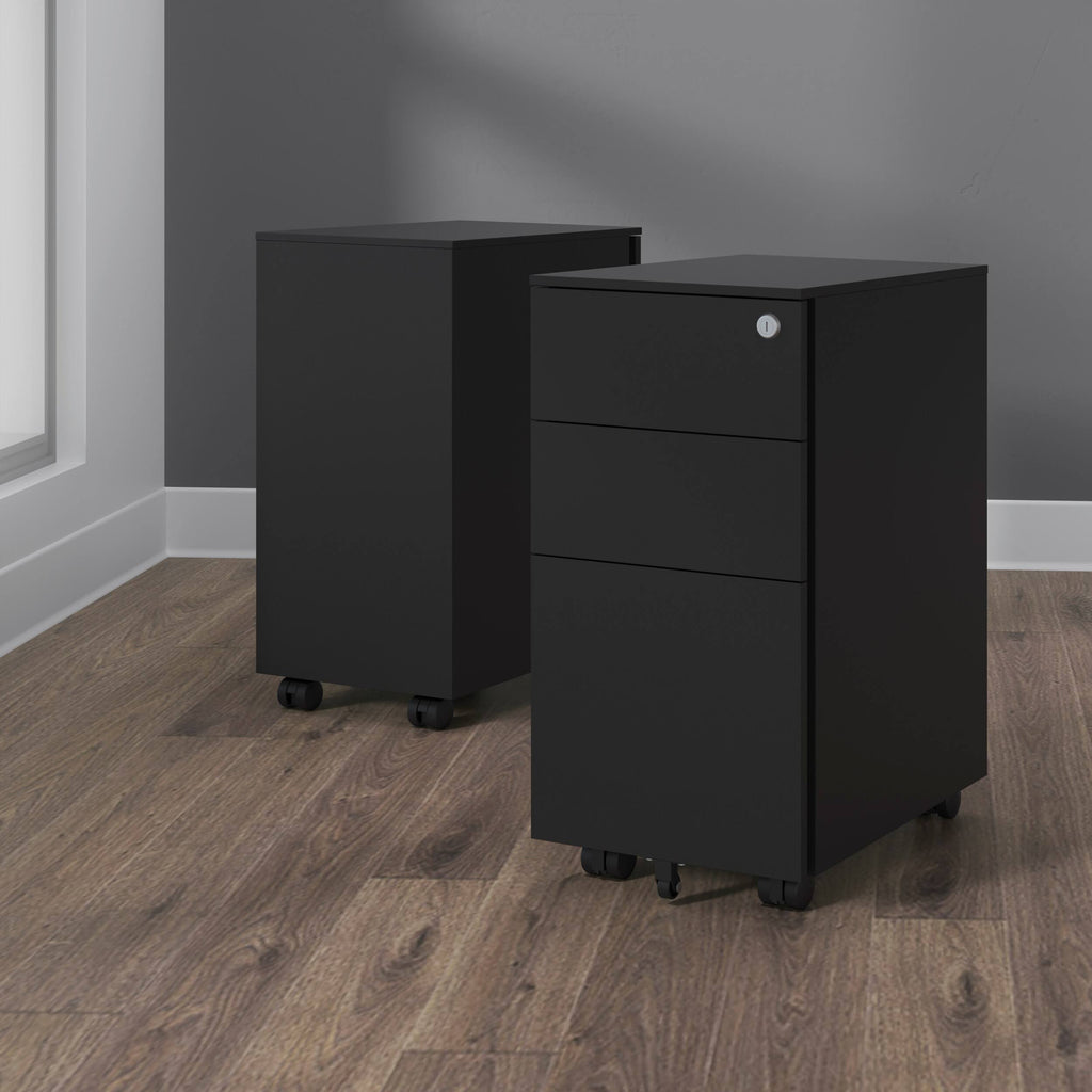 Charcoal Metal Filing Cabinet F172110