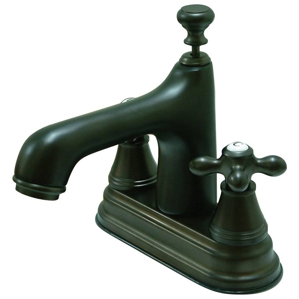Oil Rubbed Bronze Centerset Lavatory Faucet with Pop-Up O798595