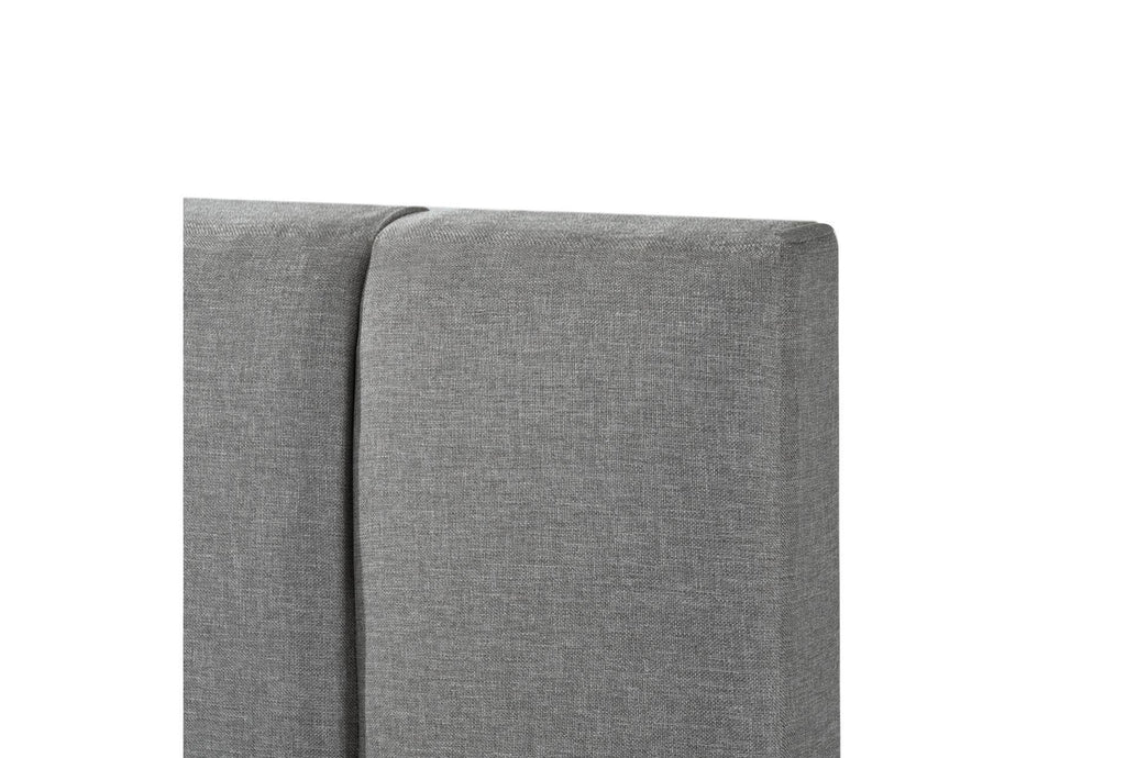 Vertical Channeled Platform Bed P554345