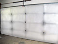 White Double Car Garage Door Insulation Foam Core Kit T381