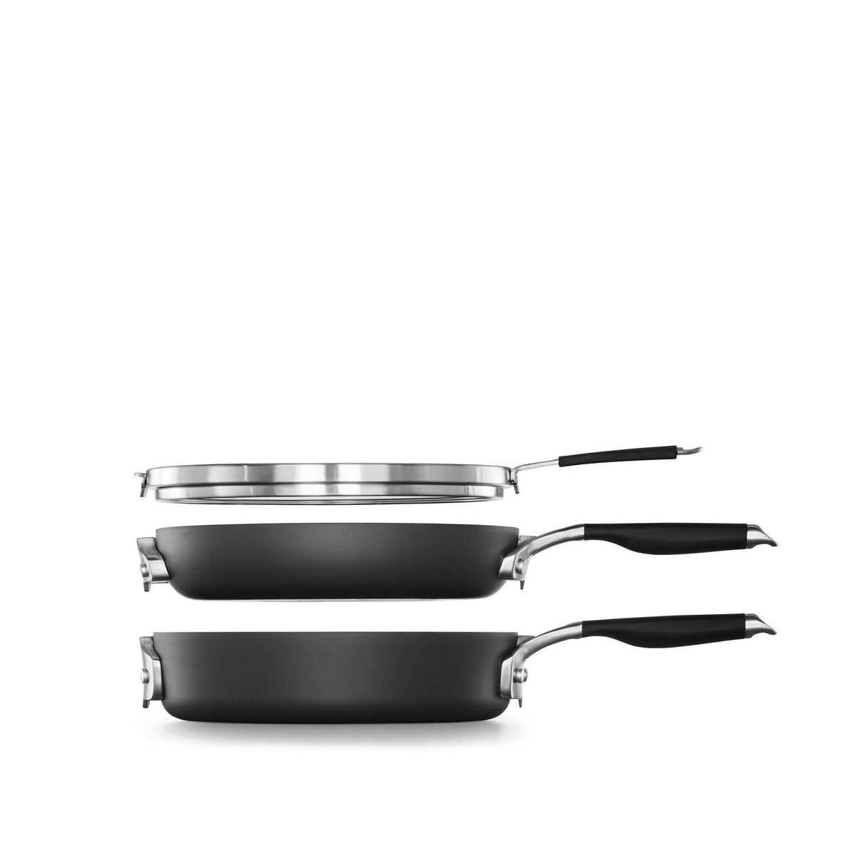 Hard Anodized 3 Piece Cookware Set L2356