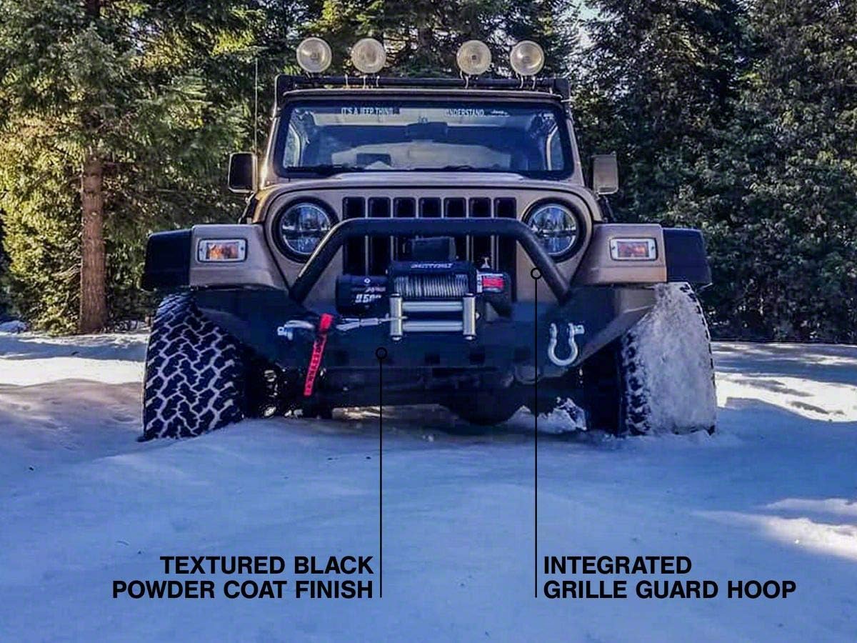 Bumper Compatible with Jeep Wrangler YJ & TJ Y2729