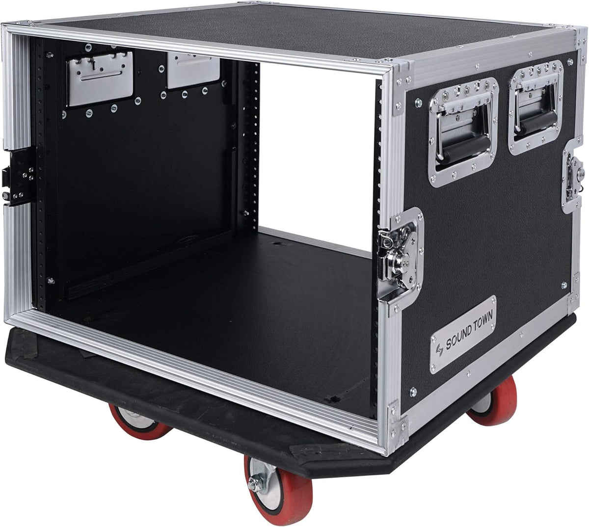 8U PA DJ Rack Road Case with Casters U956