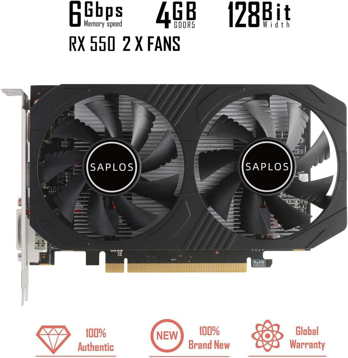 4GB GDDR5 128-Bit Graphics Card N428116