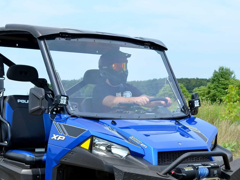 Heavy-Duty Scratch Resistant Flip Windshield Y54610