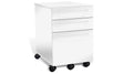 White 3-Drawer File Cabinet W68491