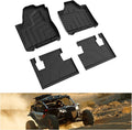 All Weather TPE Floor Mats Black S9078