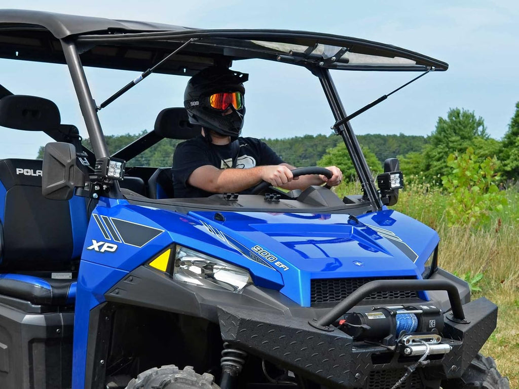 Heavy-Duty Scratch Resistant Flip Windshield Y54610