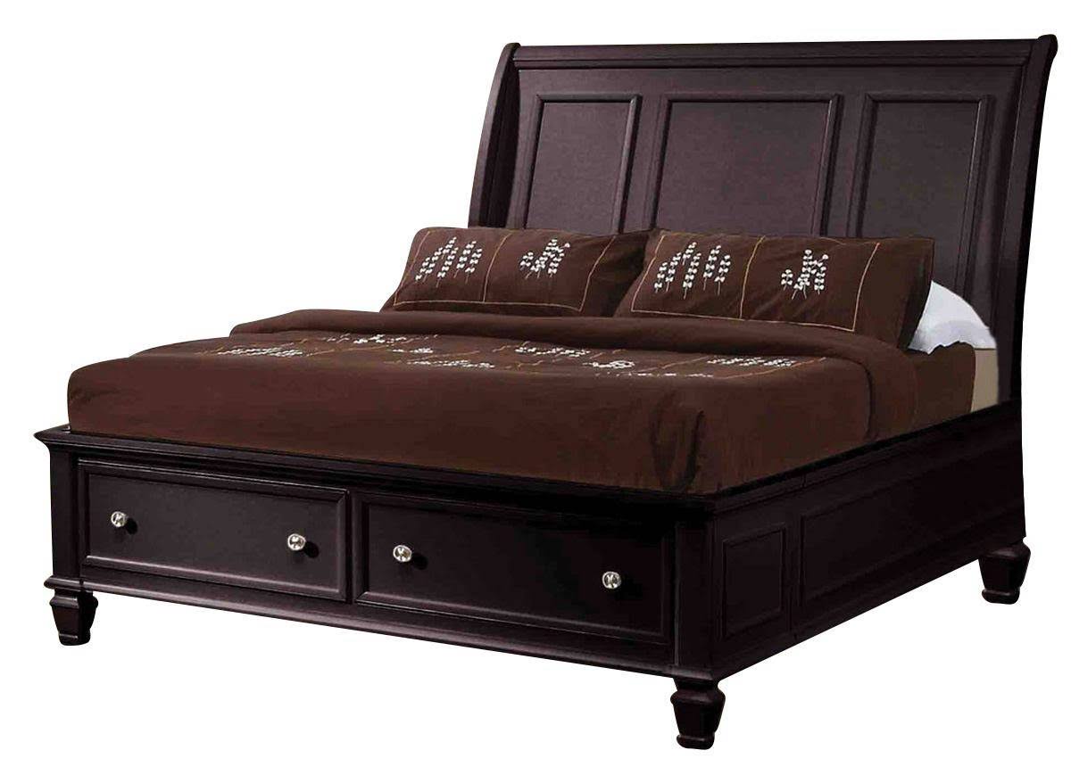 Cappuccino Queen Bed T768307