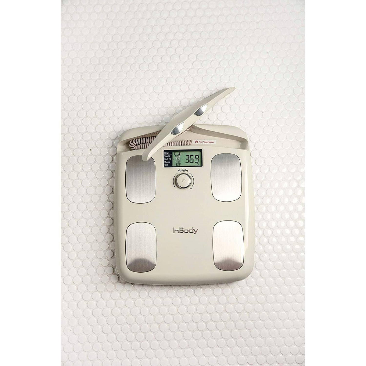 Beige Smart Full Body Composition Analyzer Scale W956372