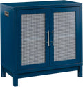 Navy Accent Storage Cabinet N7138