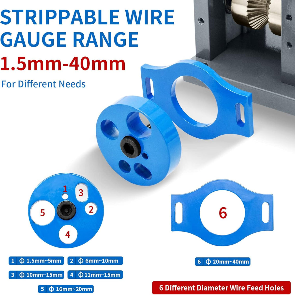 Manual Wire Stripping Machine with Hand Crank J810913
