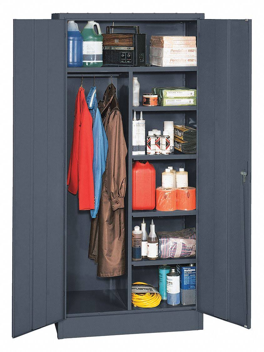 72x22h 36x22w Gray Wardrobe Cabinet S10423