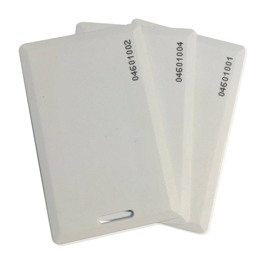 100 Pcs 26 Bit Proximity Clamshell Prox Cards J512