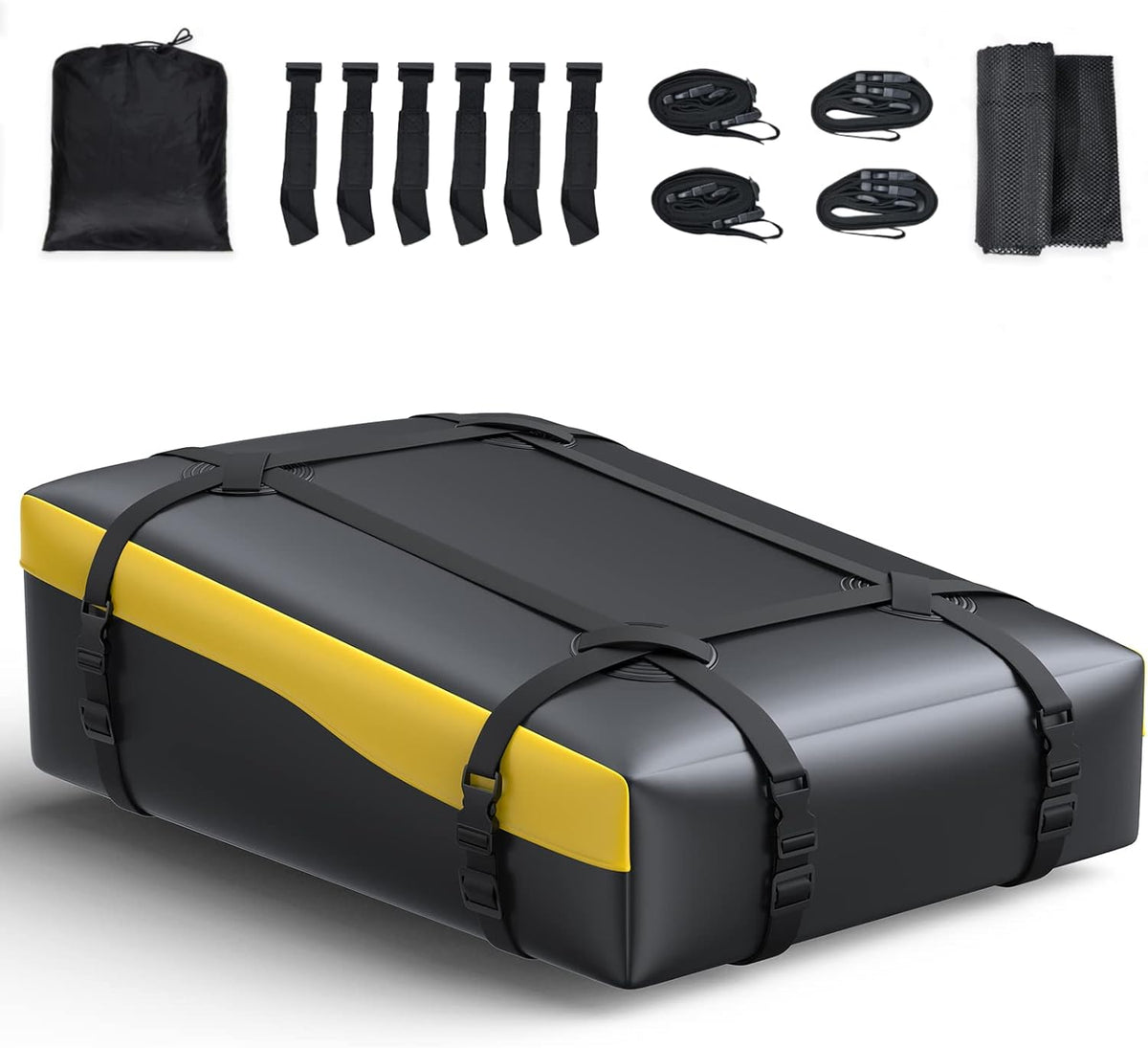 16 Cubic Ft Waterproof Car Rooftop Cargo Carrier L188047