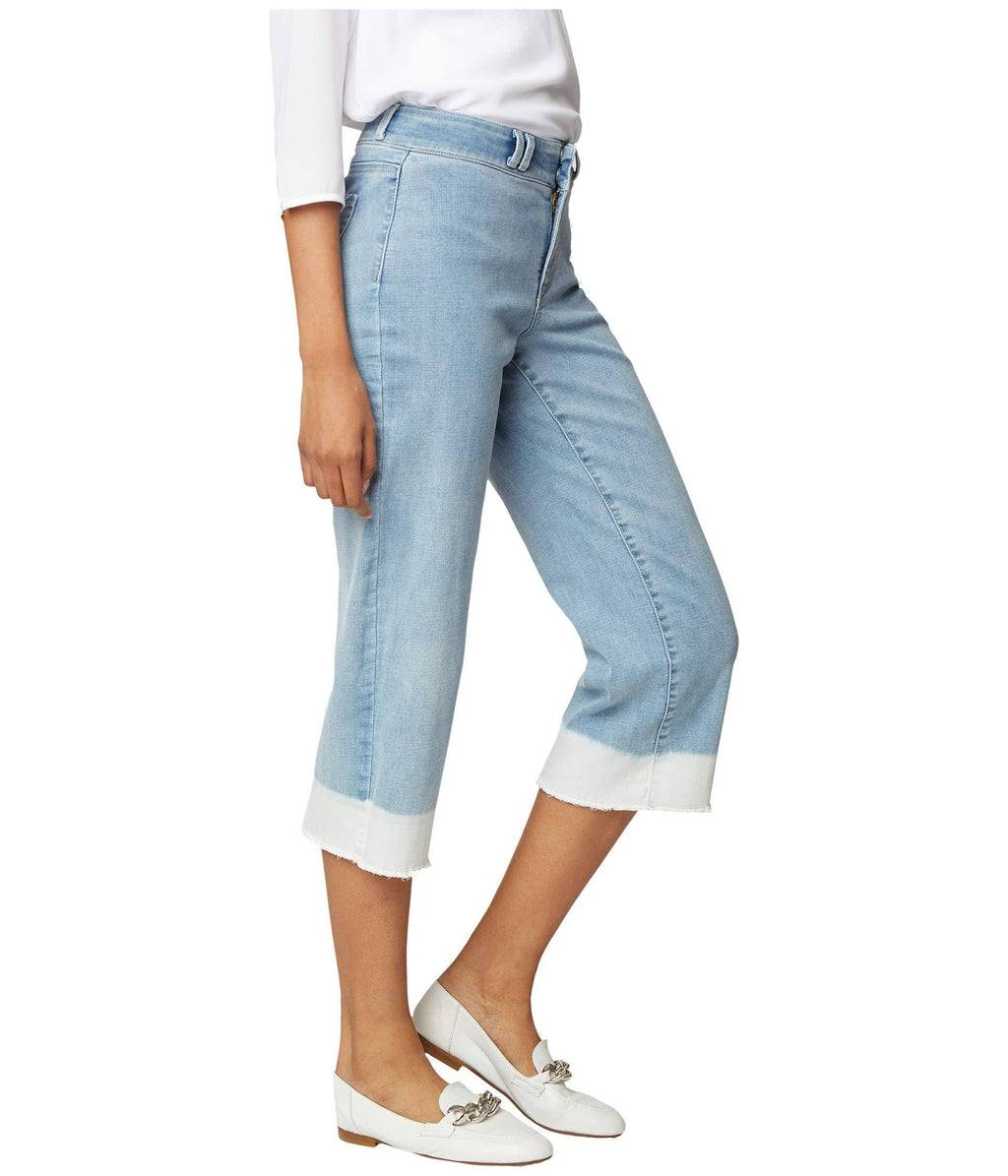 Wide Leg Capri Jean G82553