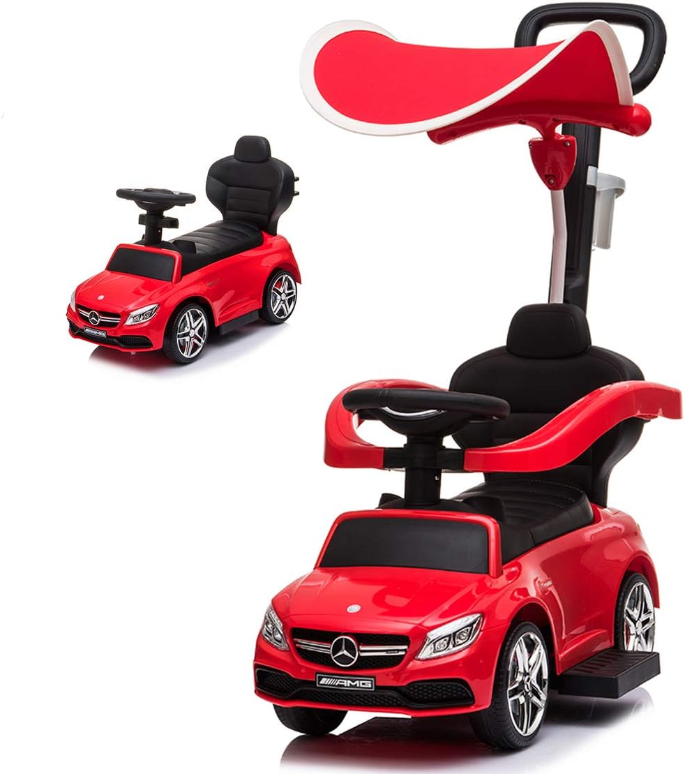 2 in 1 Kids Ride on Push Car with Parent Handle Z693912