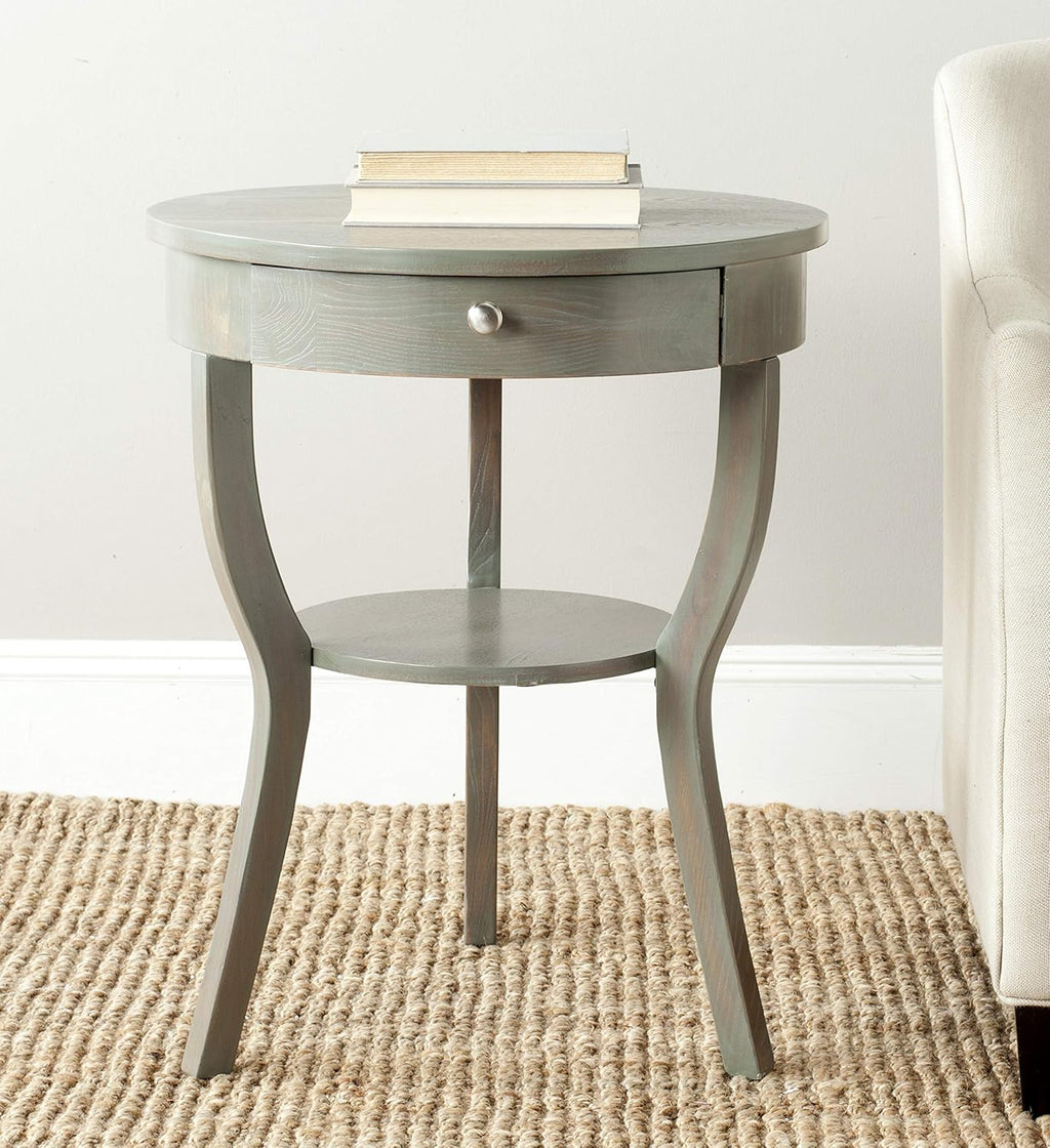 French Grey End Table N205