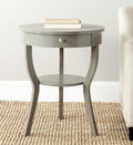 French Grey End Table N205