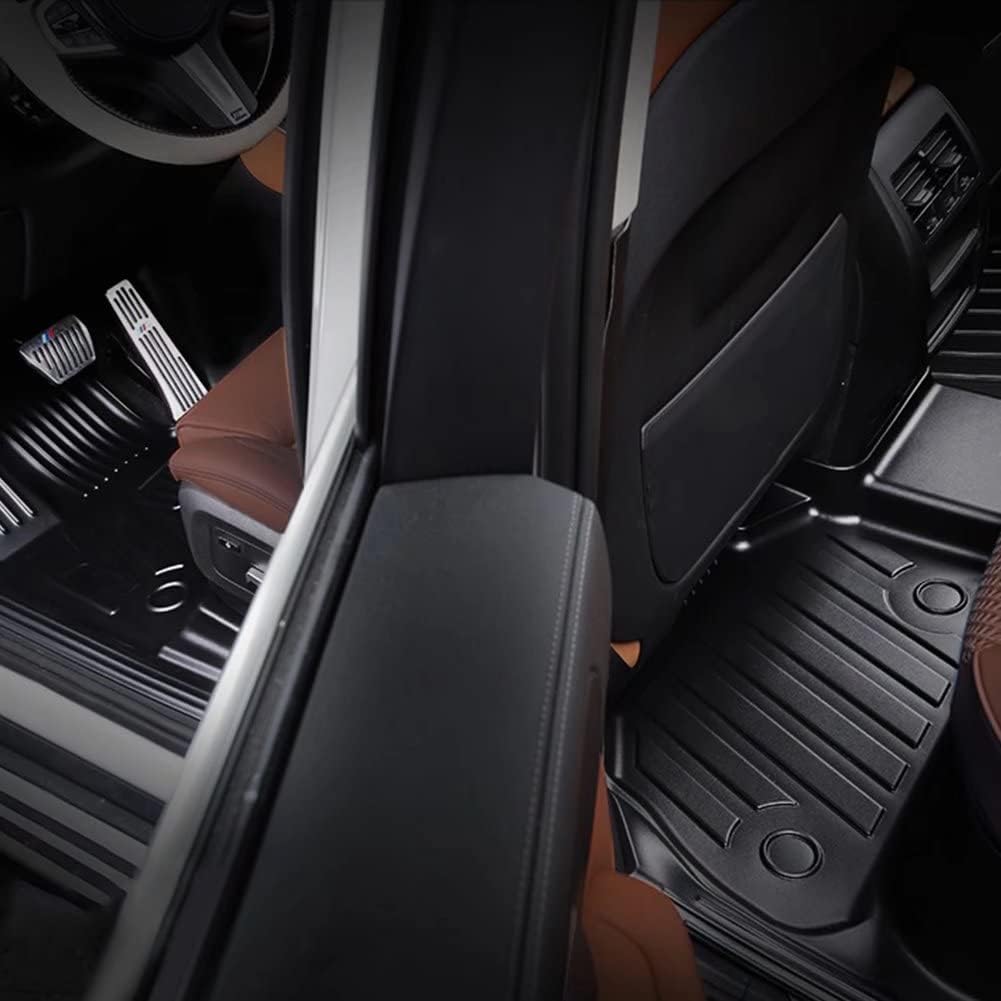 TPE All Weather Car Floor Mats Full Set 1st & 2nd Row N96745
