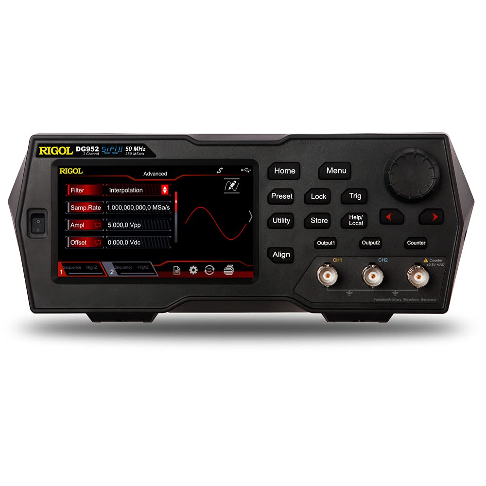 Function/Arbitrary Waveform Generator, 50 MHz, 2 Channels M75437
