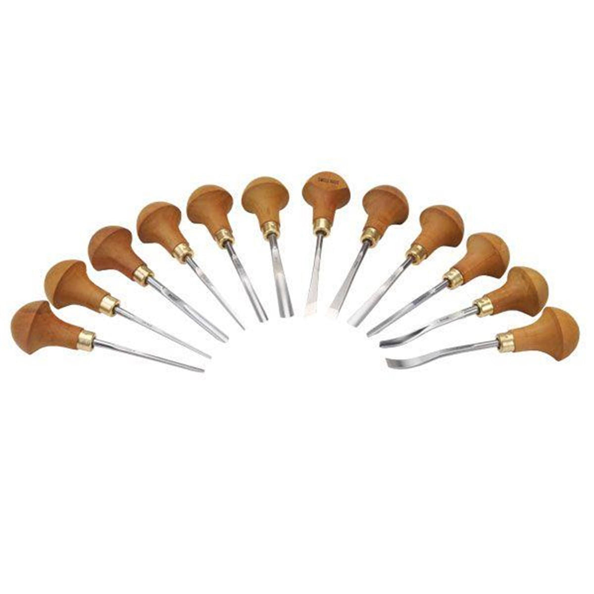 12 Piece Woodcraft Carving Tool Set J93345